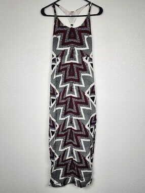 Free People Aztec Tribal Print Size 2 Maxi Dress